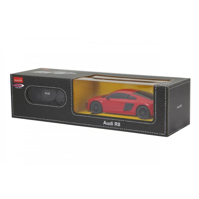 MASINA CU TELECOMANDA AUDI R8 ROSU CU SCARA 1 LA 24 Legkelendőbb