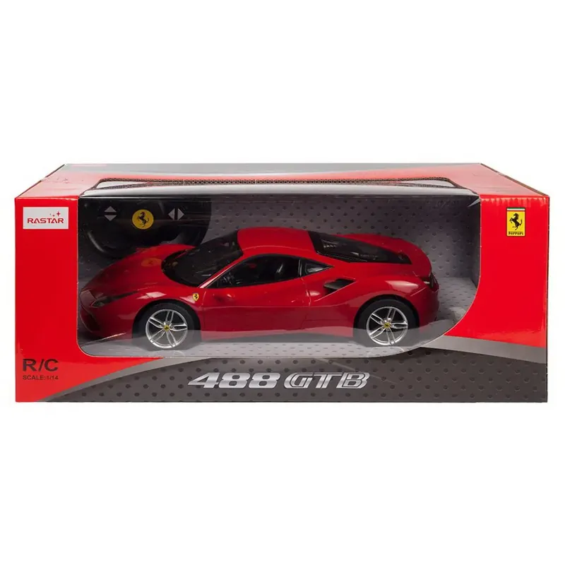 Csak ma MASINA CU TELECOMANDA FERRARI 488 GTB SCARA 1 LA 14