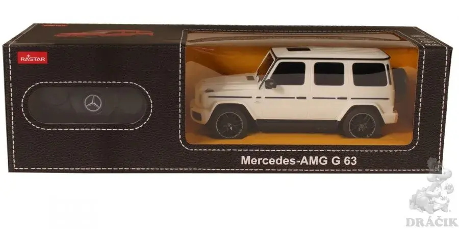 Expressz szállítás MASINA CU TELECOMANDA MERCEDES-BENZ G63 ALB SCARA 1 LA 24