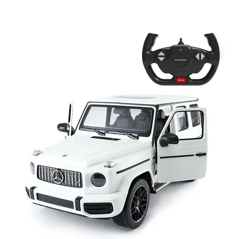 Expressz kézbesítés MASINA CU TELECOMANDA MERCEDES-BENZ G63 ALB SCARA 1 LA 14