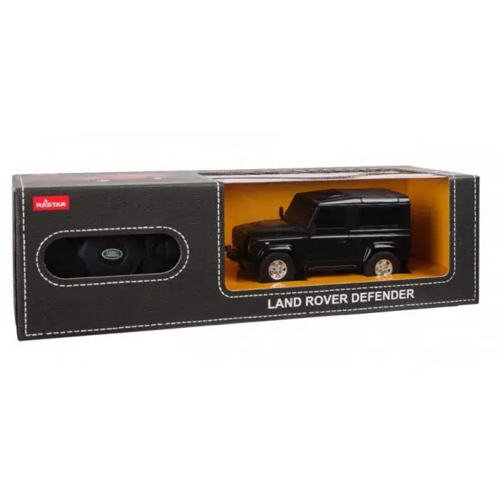 MASINA CU TELECOMANDA LAND ROVER DEFENDER NEGRU CU SCARA 1 LA 24 Biztonságos vásárlás