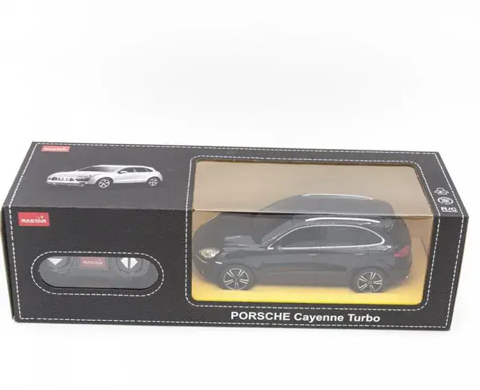MASINA CU TELECOMANDA PORSCHE CAYENNE TURBO NEGRU CU SCARA 1 LA 24 Végkiárusítás
