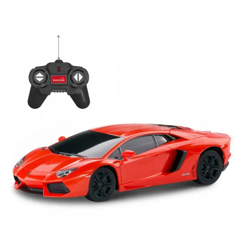 MASINA CU TELECOMANDA LAMBORGHINI AVENTADOR PORTOCALIU CU SCARA 1 LA 24 Alacsony ár