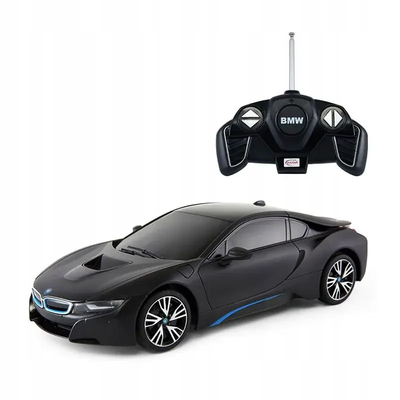 MASINA CU TELECOMANDA BMW i8 NEGRU CU SCARA 1 LA 18 Legnépszerűbb