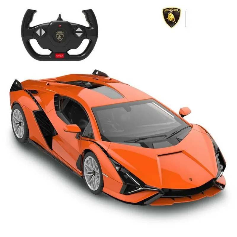 MASINA CU TELECOMANDA LAMBORGHINI SIAN PORTOCALIU CU SCARA 1 LA 14 Legjobb ár
