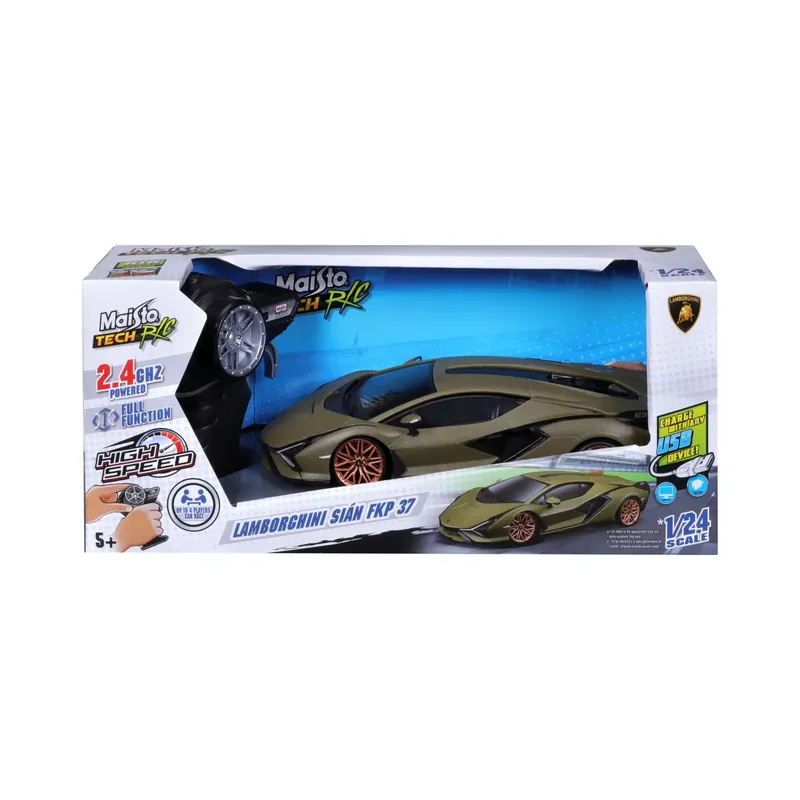 MAISTO MASINUTA PREMIUM CU TELECOMANDA 2.4GHz LAMBORGHINI SIAN FKP37 SCARA 1 LA 24 Legjobb ár