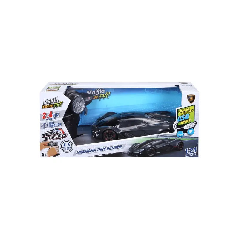 Korlátozott ajánlat MAISTO MASINUTA PREMIUM CU TELECOMANDA 2.4GHz LAMBORGHINI TERZO MILLENNIO SCARA 1 LA 24