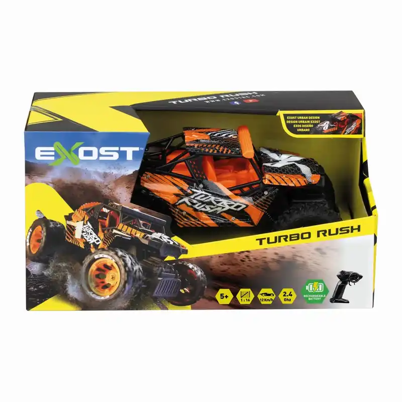 Szuper akció EXOST MASINA CU TELECOMANDA TURBO RUSH 2.4Ghz
