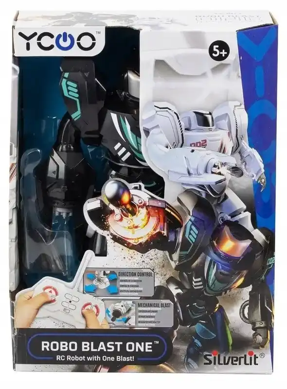 EZÜSTLIT ROBOT ROBO BLAST ONE NEGRU Szuper akció
