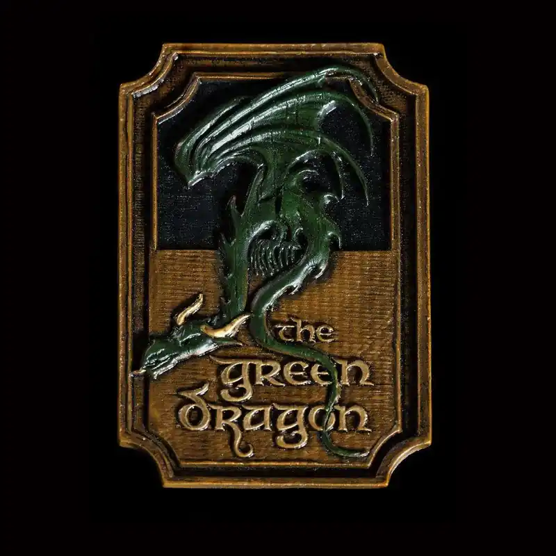 Azonnali szállítás Lord of the Rings mágnes The Green Dragon