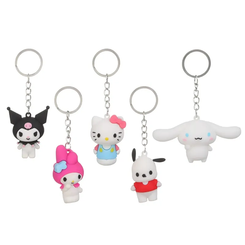 Azonnal elérhető Hello Kitty Friends Breloczkészlet 4cm Gyerekeknek - 5 db