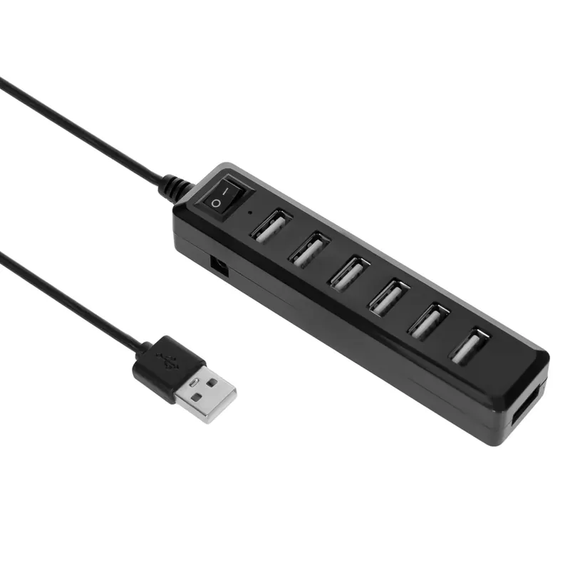 Expressz szállítás USB HUB 2.0 7 Porttal i-JMB