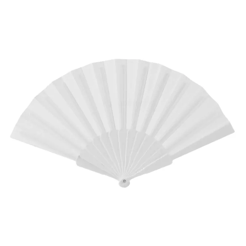 Kihagyhatatlan ajánlat 23 cm-es kézzel készült fehér ventilátor