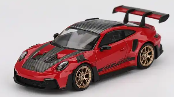 Vedd meg most Porsche 911 GT3 RS Weissach package 2022 modellautó – Guards Red