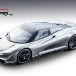 McLaren Speedtail modellautó Gyors kiszállítás