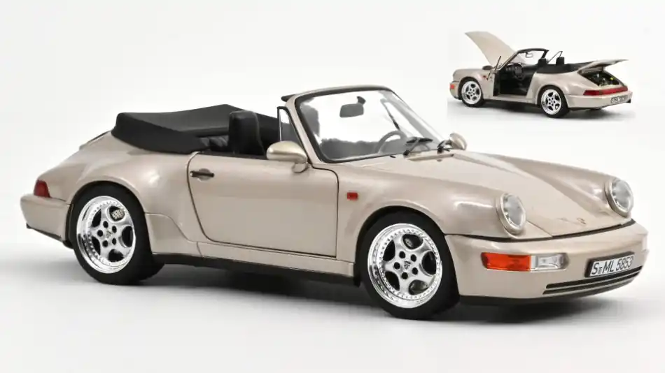 Szuper ajánlat Porsche 911 Turbo Look Cabriolet 1992 modellautó