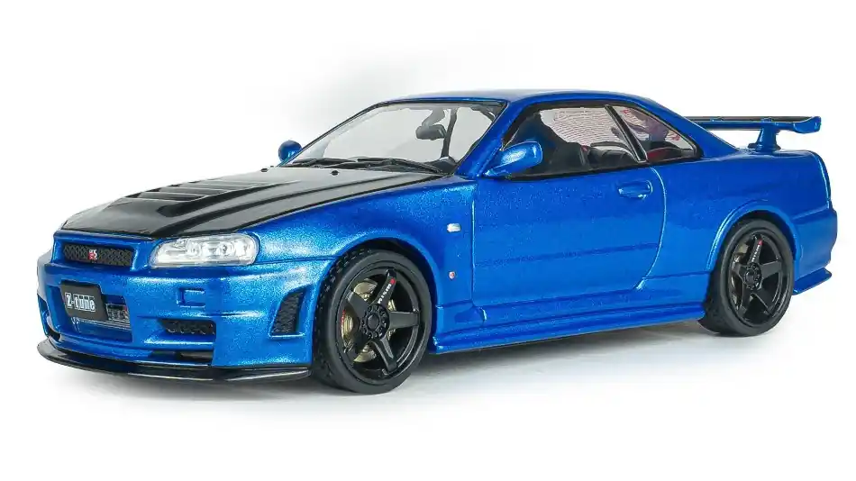 Nissan Skyline GT-R (R34) Z-tune 1998 modellautó Népszerű