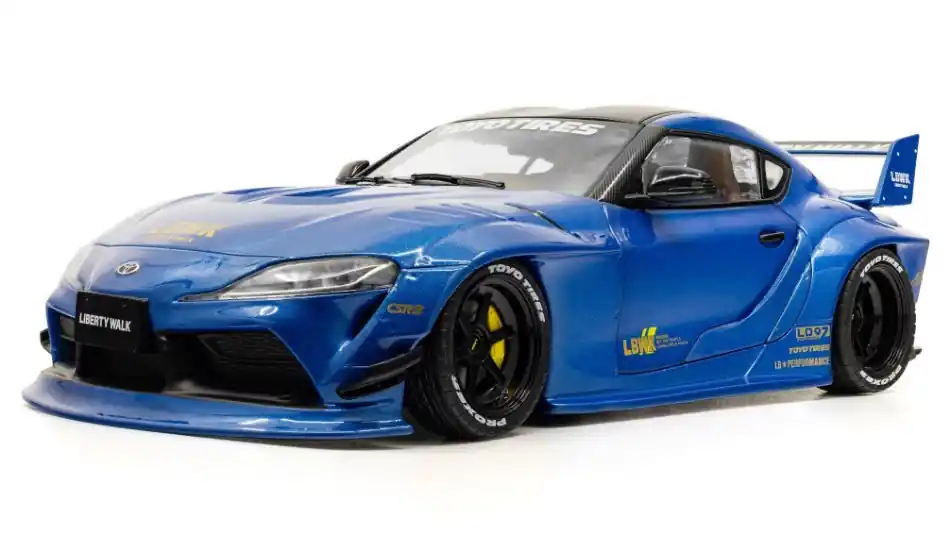 Akciós ár Toyota GR Supra Liberty Walk Body Kit 2025 modellautó