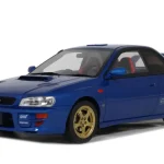 Népszerű Subaru Impreza WRX Type R STi Ver. V Limited 1999 Sonic Blue modellautó