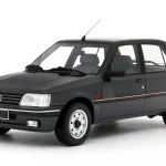 Peugeot 205 GT 1993 Gris Graphite modellautó Expressz kézbesítés