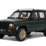Jeep Cherokee XJ Limited 1995 Hunter Green modellautó Gyors kiszállítás