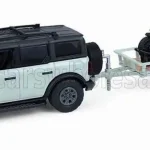 Ford Bronco Black Diamond + motorkerékpár 2021 utánfutóval Végkiárusítás