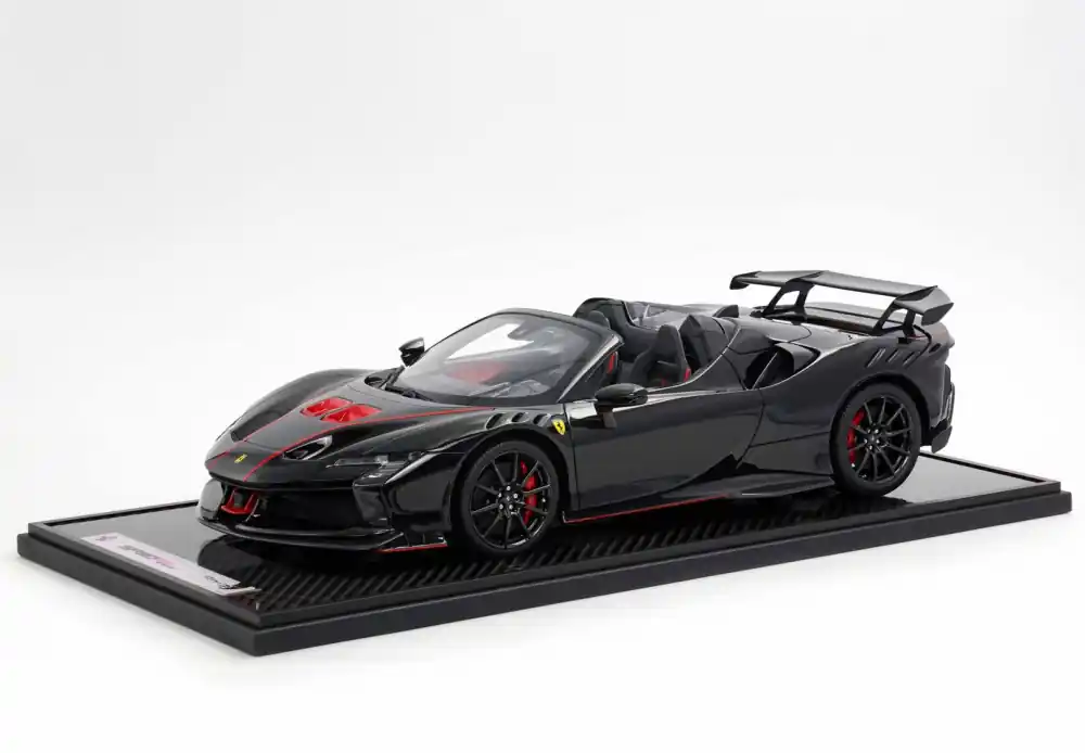 Szuper akció Ferrari SF90 XX Spider 2024 Nero daytona Limitált