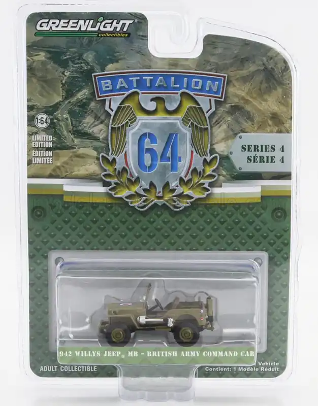 Jeep Willys 942 British Army Command Car 1942 Biztonságos vásárlás