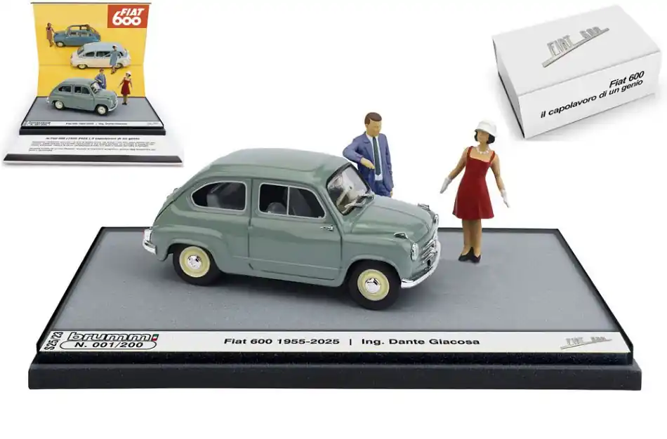 Fiat 600 1A 1955 (70th Anniversario) Limitált Nézd meg most