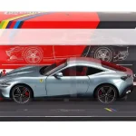 Exkluzív ajánlat Ferrari Roma 2019 exkluzív sorszámozott kiadás vitrinnel Grigio Titanio