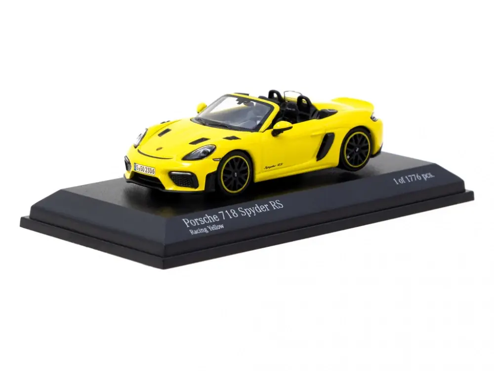 Korlátozott ajánlat Porsche 718 Spyder RS