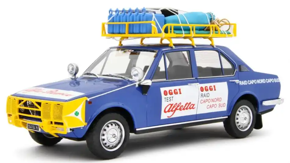 Népszerű Alfa Romeo Alfetta 1.8 Raid Capo Nord Capo Sud 1973