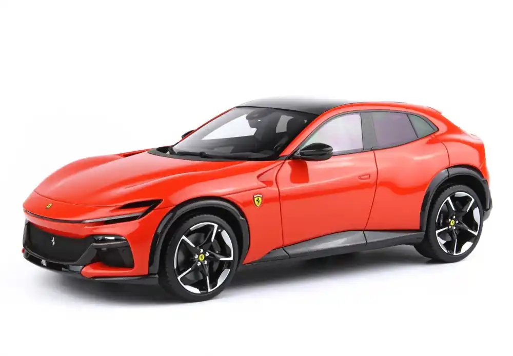 Ferrari Purosangue Panoráma tetővel Rosso Dino (vitrinnel) Limitált Utolsó esély
