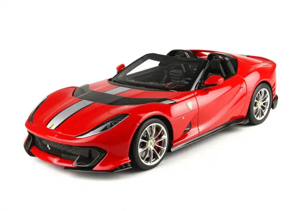 Kedvezmény Ferrari 812 Competizione A Spider 2022 Rosso Corsa (vitrinnel) Limitált