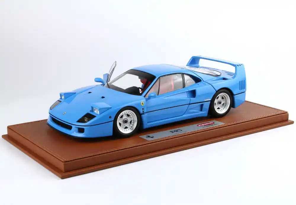 Ferrari F40 1987 Azzuro (vitrinnel) Limitált Újdonság