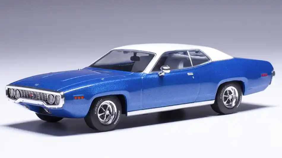 Plymouth Satellite Sebring Plus 1971 modellautó Azonnali szállítás