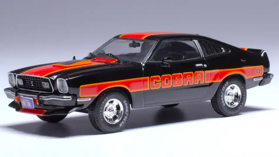 Ford Mustang II Cobra 1977 modellautó Expressz kézbesítés