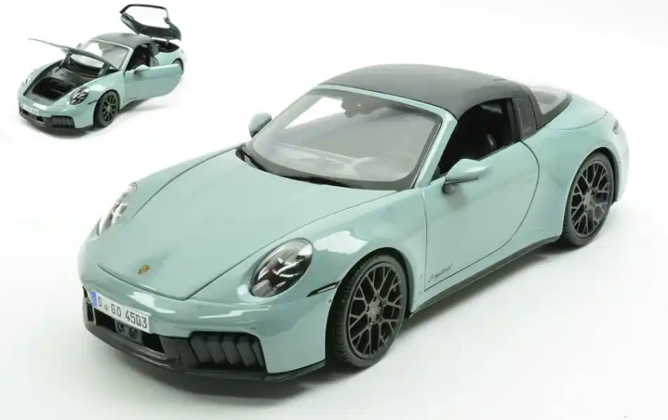 Porsche 911 (992.2) Targa 4 GTS Hybrid 2025 modellautó Népszerű