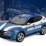 Alfa Romeo Tonale Polizia 2023 modellautó Azonnal elérhető