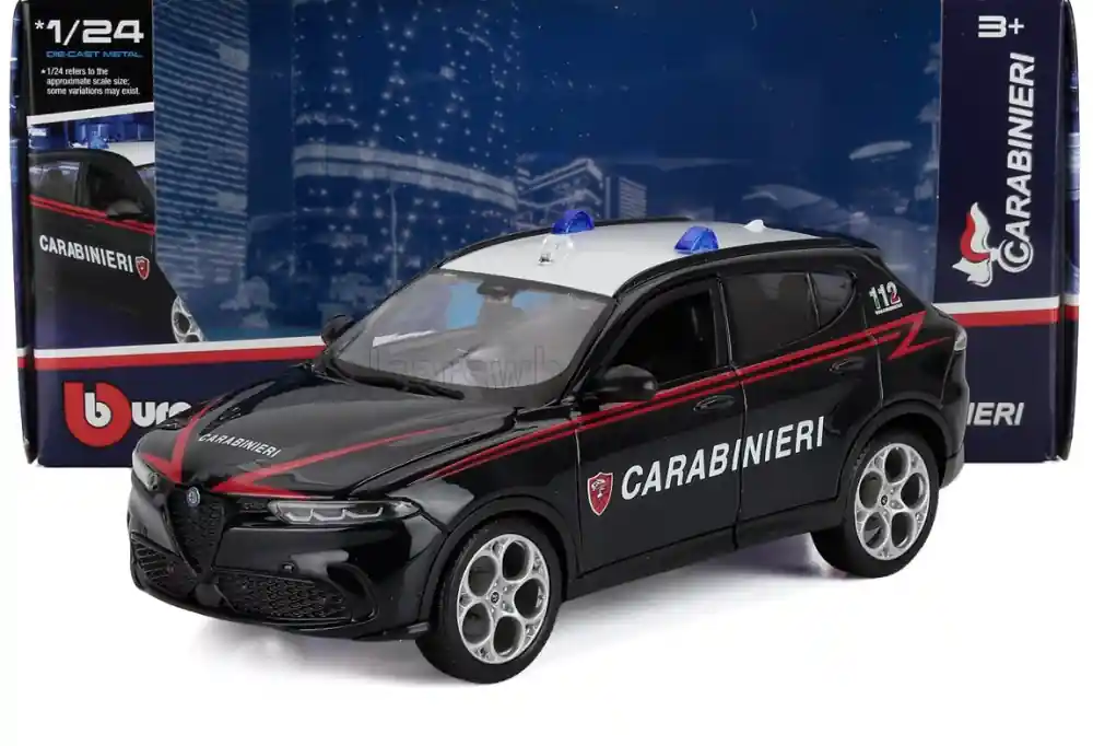 Alfa Romeo Tonale Carabinieri 2023 modellautó Exkluzív ajánlat