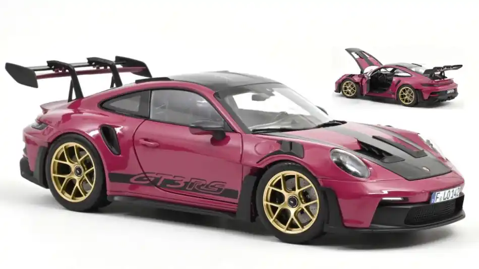 Porsche 911 GT3 RS Weissach pack 2022 modellautó Ne maradj le