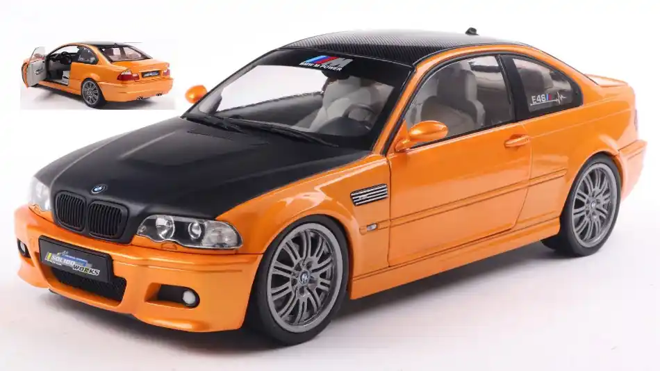 BMW M3 (E46) 2000 modellautó Gyors szállítás