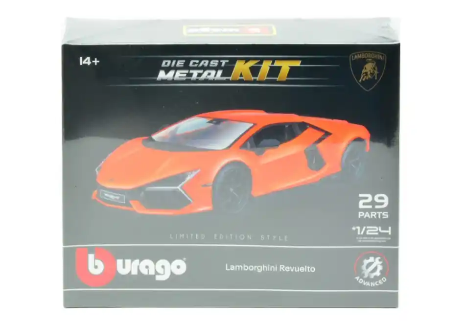 Lamborghini Revuelto összeszerelhető fém modellautó Újdonság
