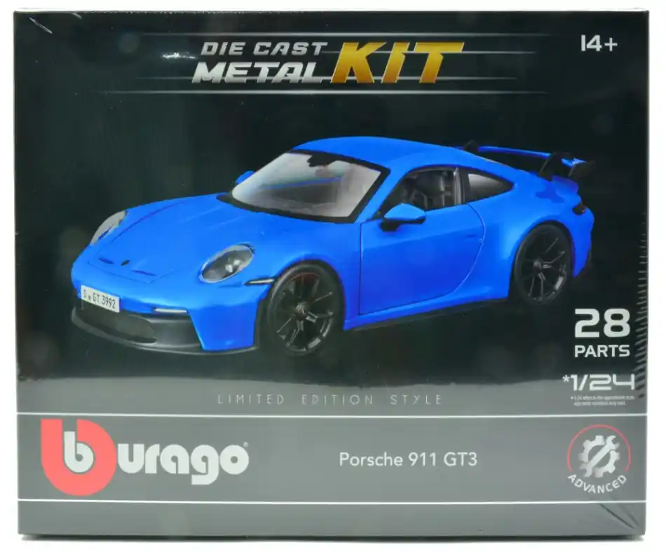 Porsche 911 GT3 összeszerelhető fém modellautó Legnépszerűbb