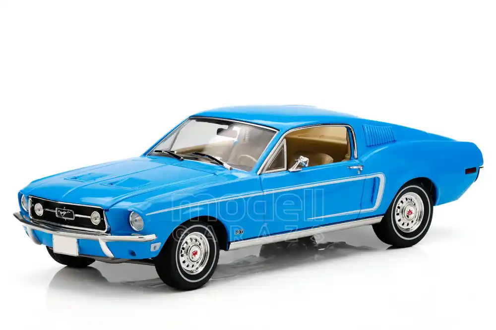 Biztonságos fizetés Ford Mustang Fastback 1968 modellautó