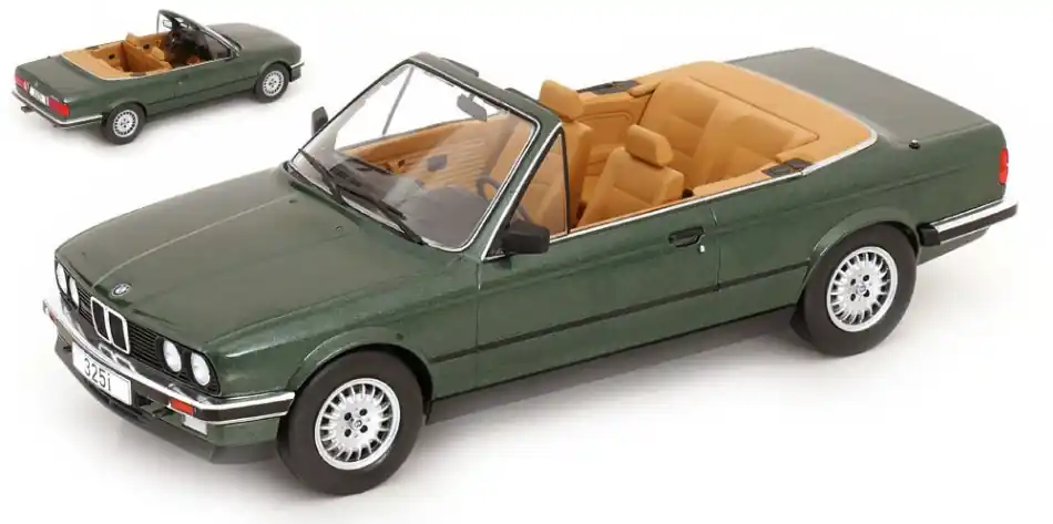 Prémium BMW 325i (E30) Cabriolet 1985 modellautó
