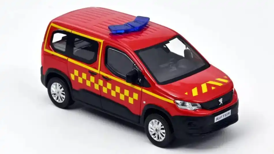 Peugeot Rifter Pompiers 2019 tűzoltó modellautó Kihagyhatatlan ajánlat