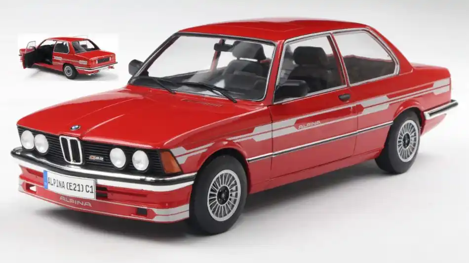 Legkelendőbb BMW 3-as sorozat Alpina E21 C1 2,3 1980 modellautó