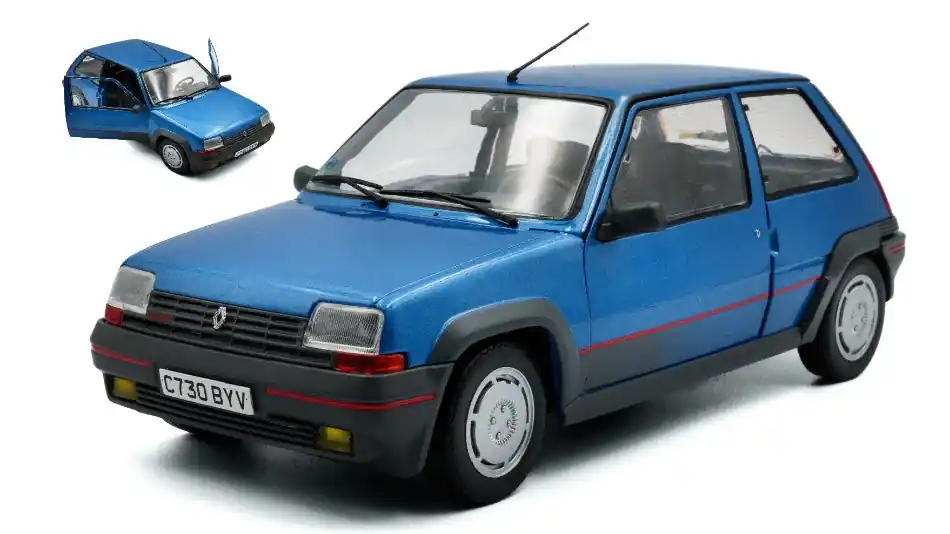 Vedd meg online Renault R5 GT Turbo Mk1 1985 modellautó