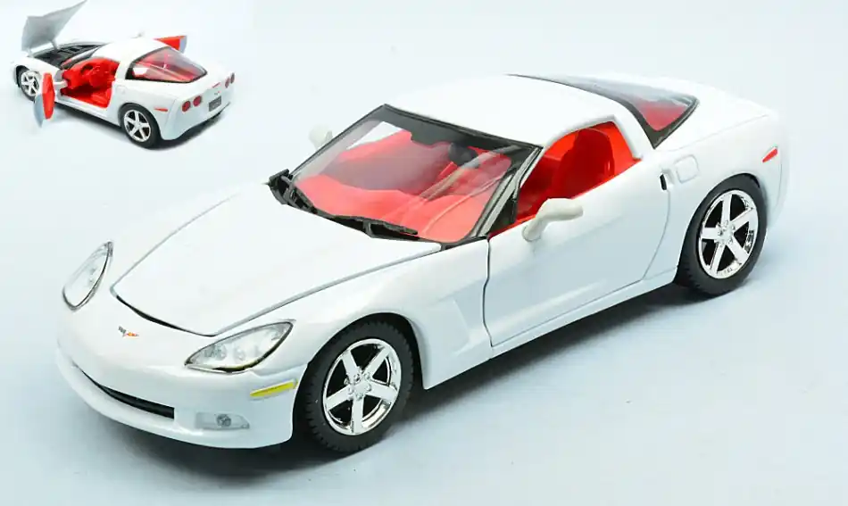 Szezonális akció Chevrolet Corvette C6 Coupé 2005 modellautó
